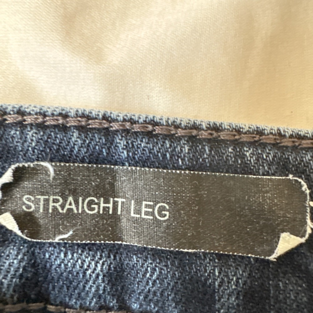 Kuth From The Kloth Women's Dark Wash Straight Leg 4S Denim Jeans - Picture 5 of 8
